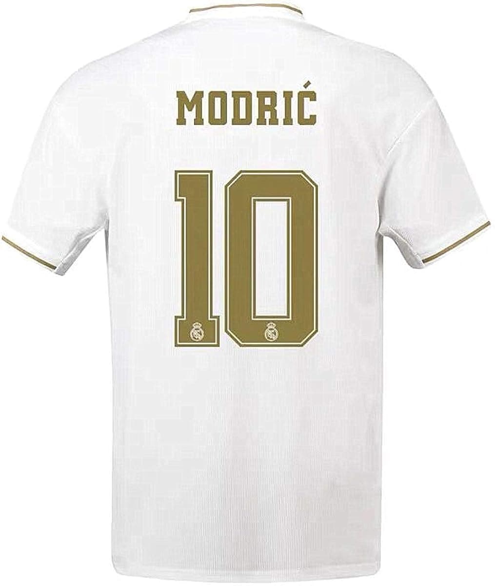 Real Madrid Home Luka Modric #10 Jersey 2019/2020 Men's Soccer Jersey White
