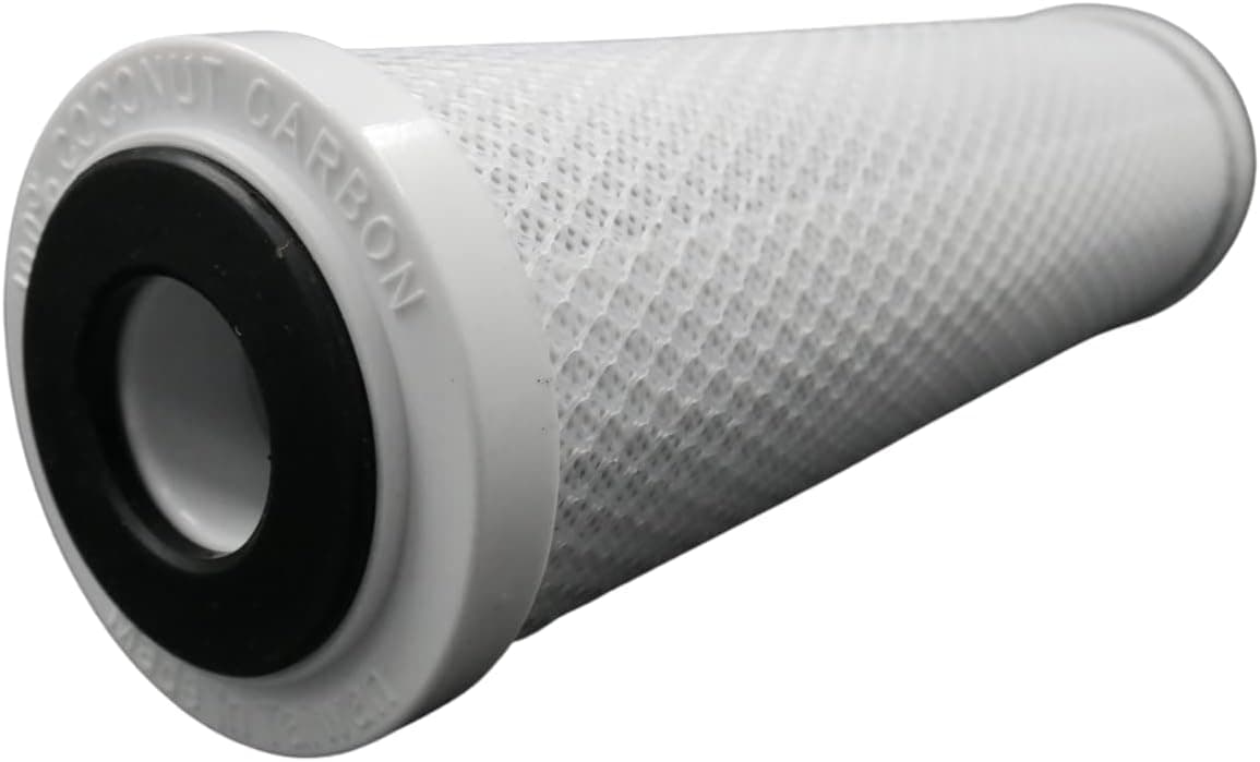 Compatible to Water Pur Company CCI-10CLW12 Filter Canister with 1/2” NPT ports and (2) CCI-10-Ca Water Filters by IPW Industries Inc