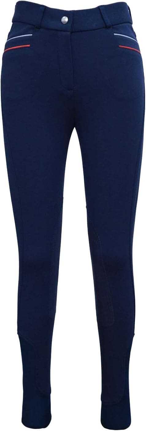 HR Farm Horse Riding Women's Knee Patched Breeches
