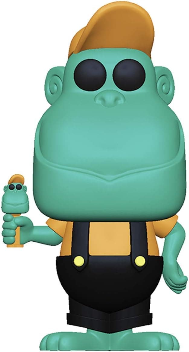 Mimic The Monkey: Fun ko Pop! Ad Icons Vinyl Figure & 1 Compatible Graphic Protector Bundle (064 - 43230)