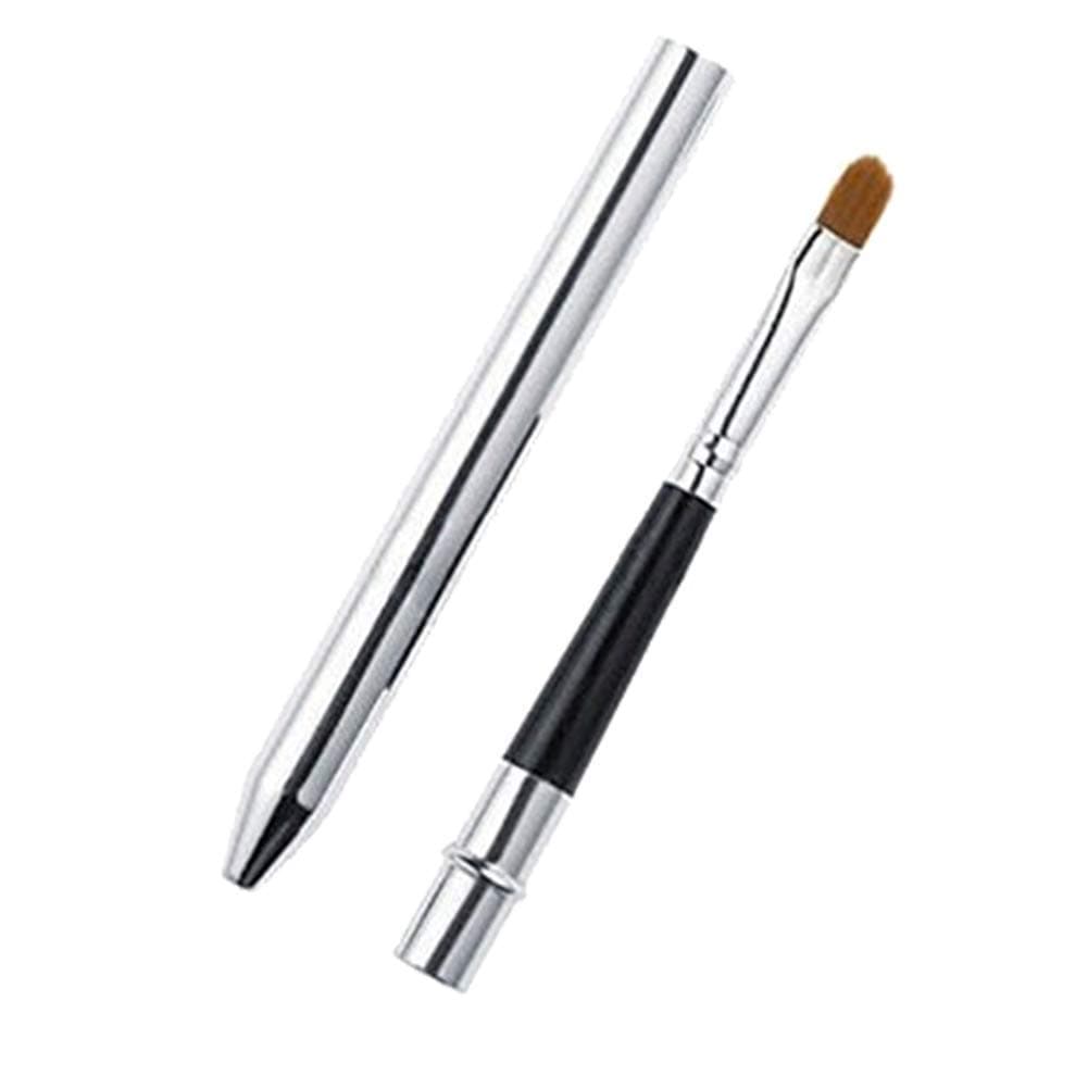 1Pcs Professional Make Up Tool Portable Retractable Cosmetic Lipstick Gloss Lip Brush Durable and Useful