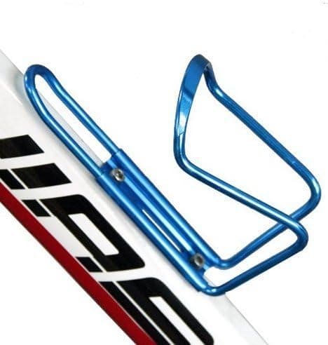 ANKKO Bicycle Accessories Sporty Water Bottle Aluminum Cage Holder Blue