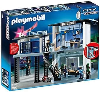 Playmobil Police Station with Alarm System