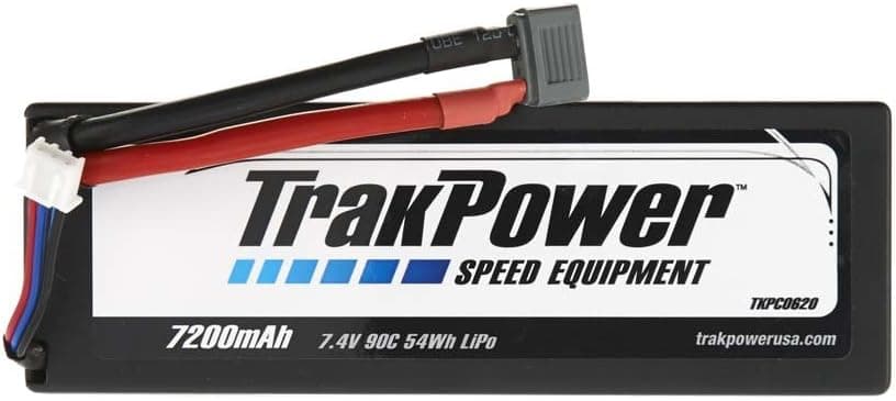 Trakpower LiPo 2S 7.4V 7200mAh 90C Hard Case Battery (Deans)