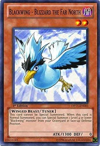 Yu-Gi-Oh! - Blackwing - Blizzard The Far North (DP11-EN003) - Duelist Pack 11: Crow - 1st Edition - Common