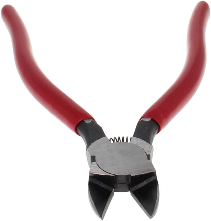 Utoolmart Diagonal Cutting Plier Side Nippers Wire Cable Cutter,8 Inch 1Pcs