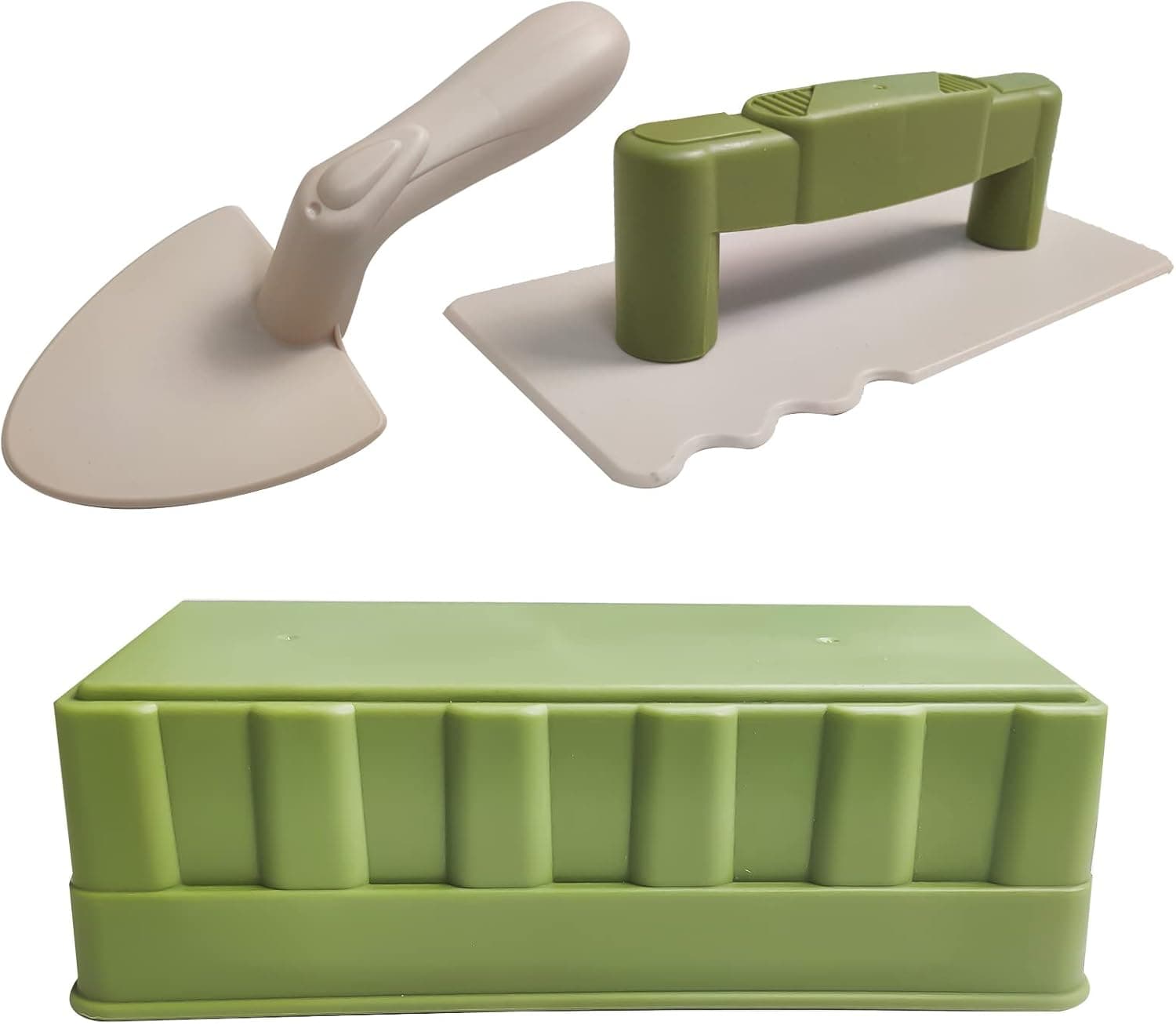 IOKUKI Snow Toys for Kids Outdoor, 3 PCS Snow Brick Maker Sand Castle Mold for Winter and Summer