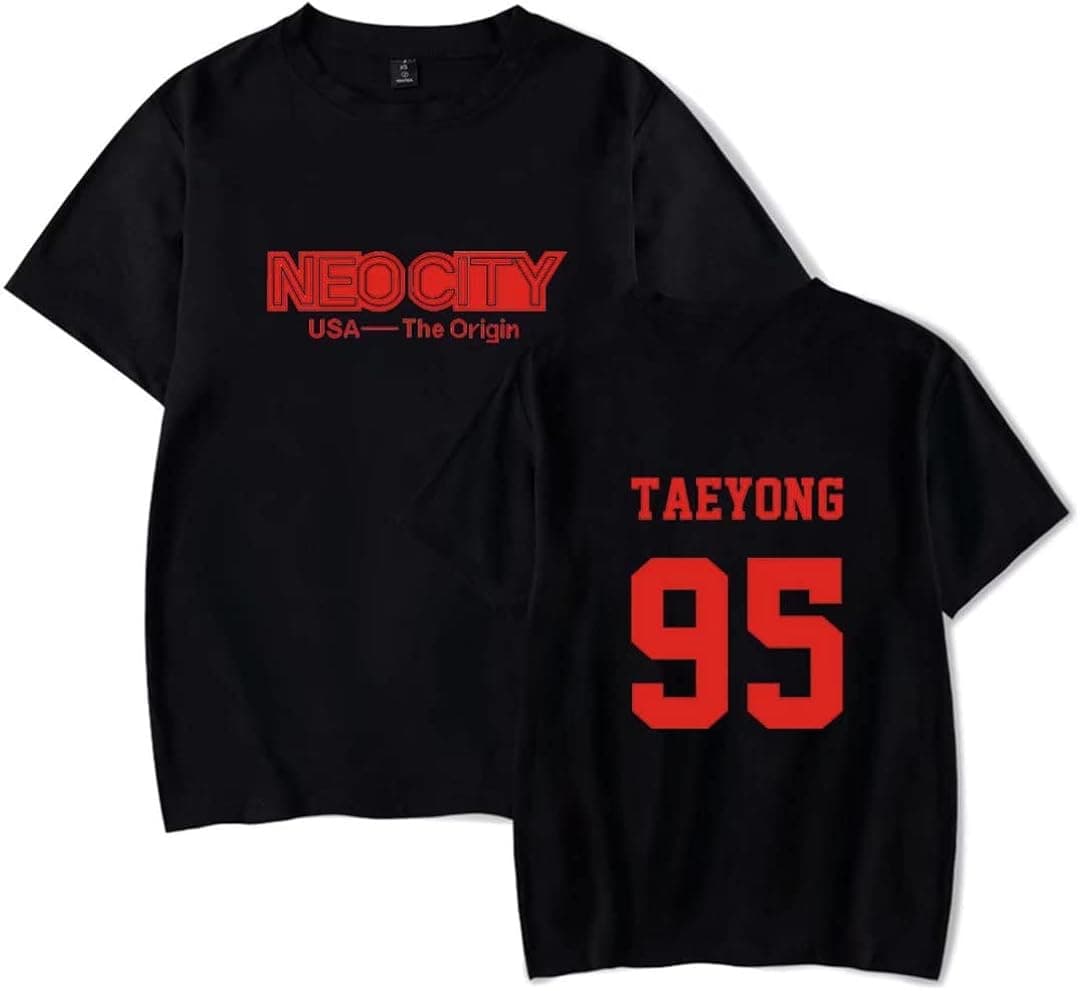 YJYP Kpop World Tour NEO City The Origin Tshirt Johnny Haechan Jaehyun Jungwoo Tee Shirt