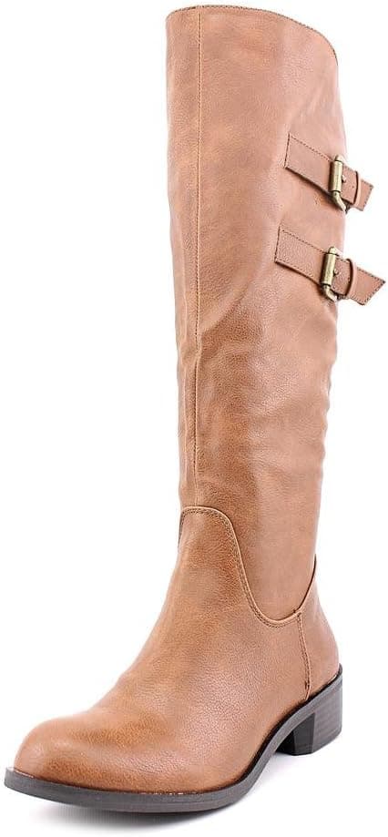 Style and Co Women Masen Tan Dress Boots 8 M US