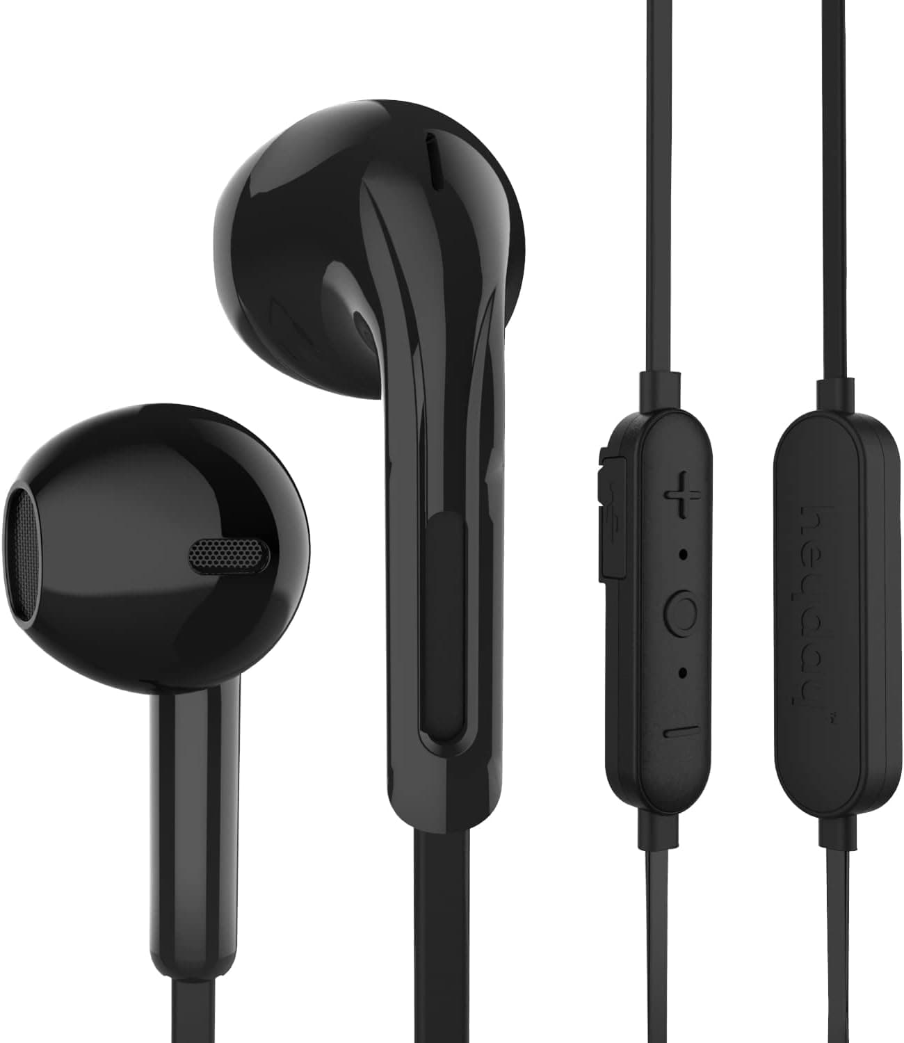 Konnek Stein Wireless Earbuds, Bluetooth Ear Buds in-Ear Headband Headphones, 6 Hrs Playtime V5.0 Wireless Headset Sport Earbuds w/Mic for Gym Running Compatible with iPhone Samsung Android, Black