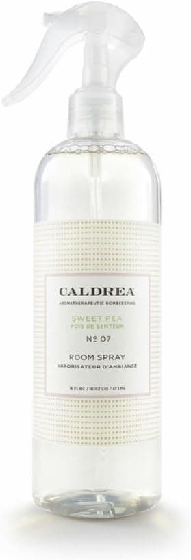 Caldrea No. 07 Sweet Pea 16 oz. Linen & Room Spray