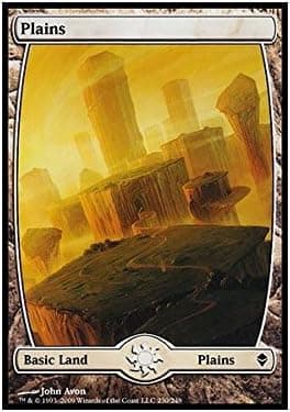 Magic The Gathering - Plains - Full Art (230) - Zendikar