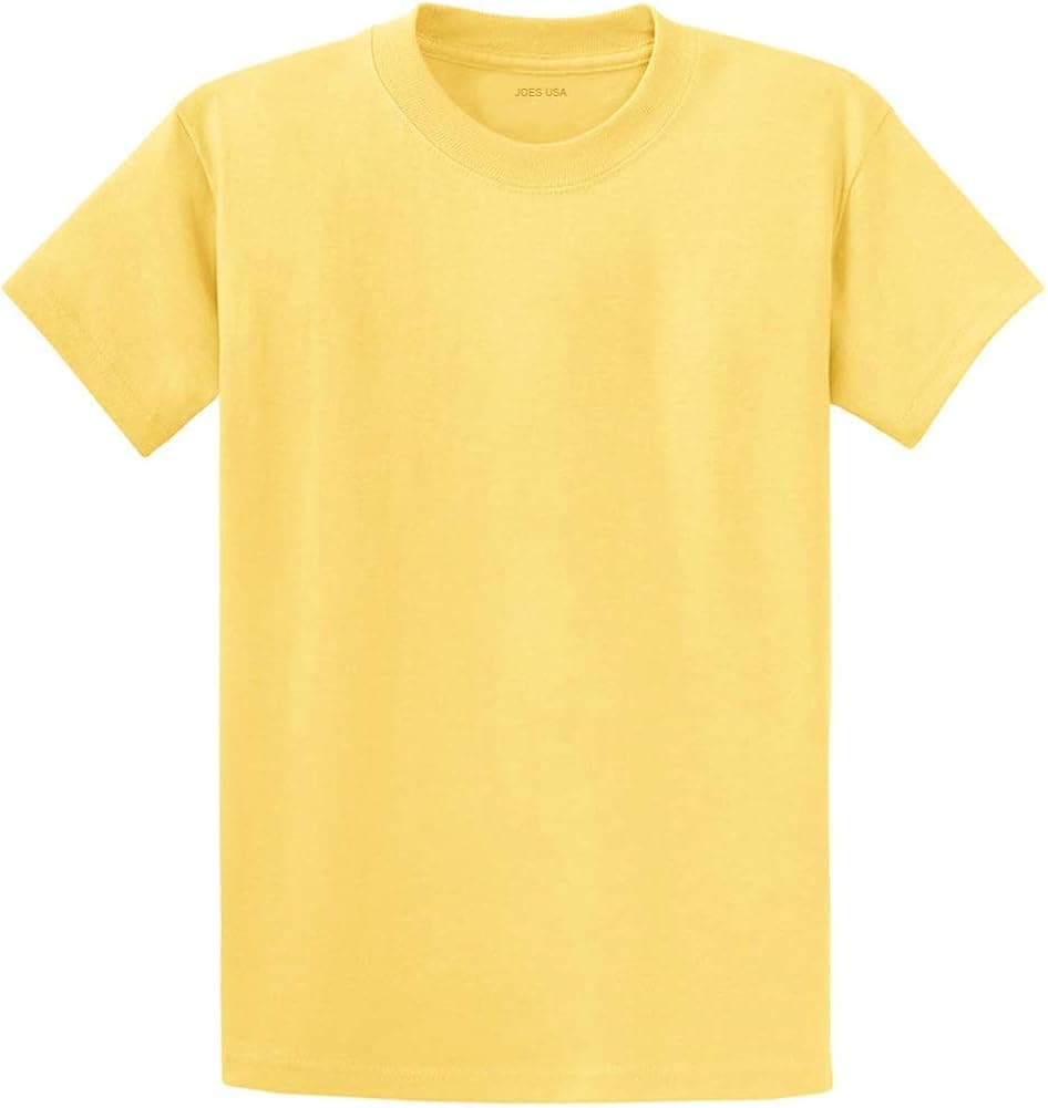 Joe's USA - Youth Heavyweight Cotton Short Sleeve T-Shirt