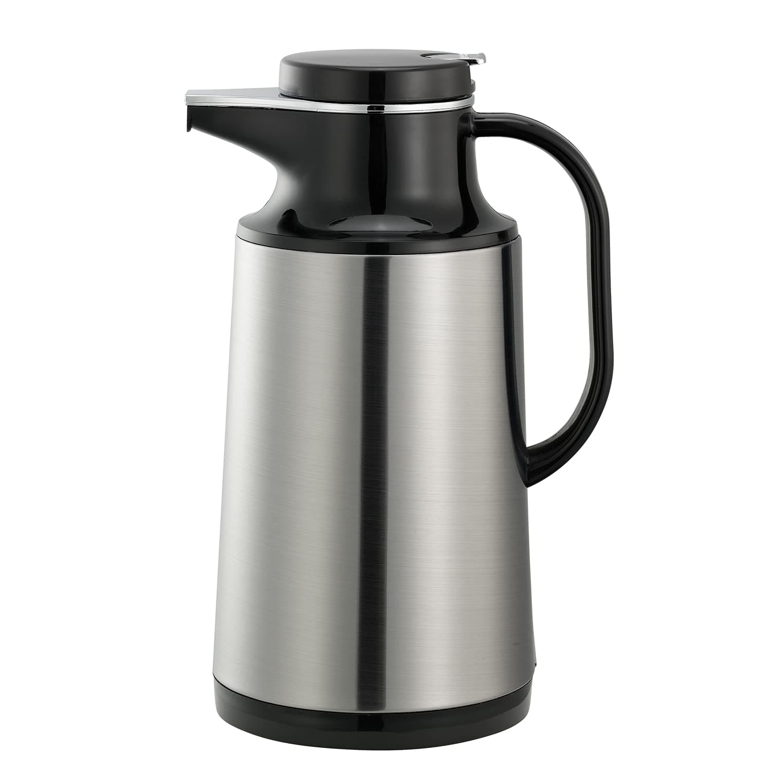 Service Ideas HPS101 Coffee at a Touch Server Carafe, Stainless Steel, 1 L (33.8 oz)…