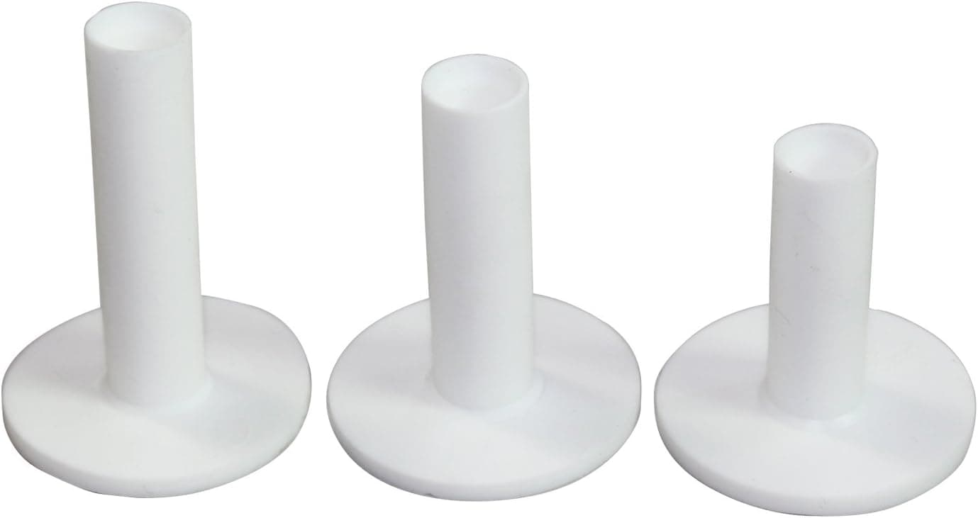 Scott Edward Golf Practice Tees, 3/4/6 Pieces Packed, Magnet Tee and Rubber Tee,Indoor and Outdoor,for Driving Range and Practice Mat