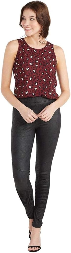Mud Pie Women's Leather Leggings