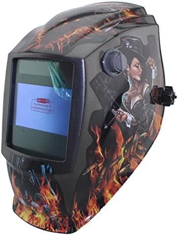 Big view eara power test Solar auto darkening grinding MMA TIG MIG MAG welder cap helmet welding face mask