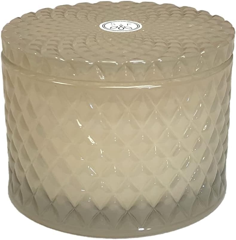 Sand + Fog Scented Candle - Berry Currant – Additional Scents and Sizes – 100% Cotton Lead-Free Wick - Luxury Air Freshening Jar Candles - Perfect Home Decor – 10oz - Molded Glass