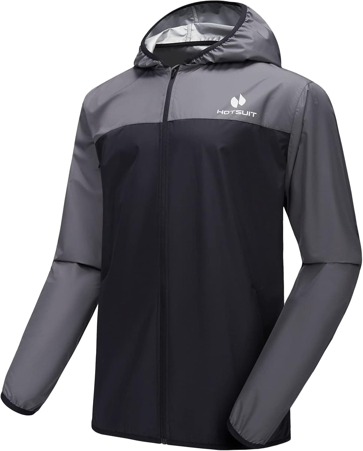 HOTSUIT Sauna Suit for Men Sweat Suits Gym Workout Exercise Sauna Jacket Pant Full Body