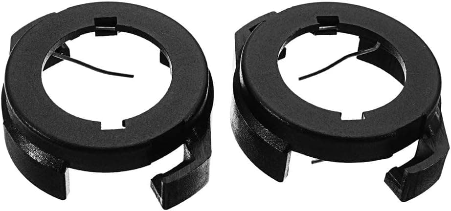 KOOMTOOM 2Pcs H7 Bulb Retainer Xenon Lamp Base Adapter Holder Conversion Kit Housing Retainer for(K12)