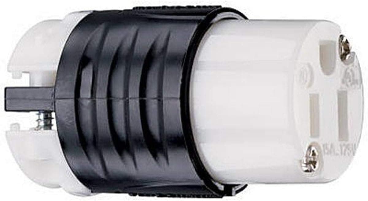 Legrand-Pass & Seymour PS5269XCCV4 Extra Hard Use Straight Blade Connector Two Pole Three Wire 15-Amp 125V
