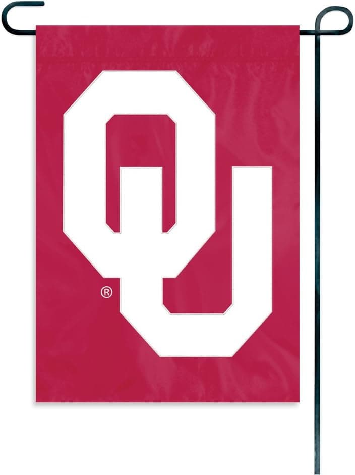 Party Animal NCAA Oklahoma Sooners Garden Flag