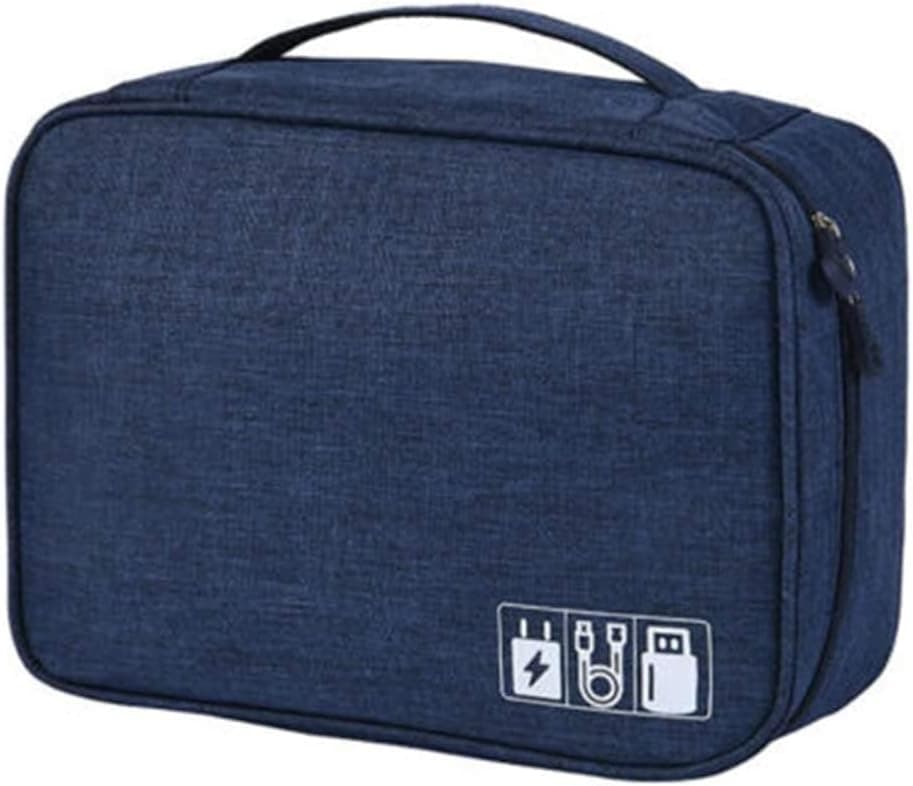 Evaliana Electronic Accessories Cable Charger USB Storage Bag Case Organizer Box