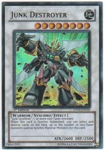 Yu-Gi-Oh! - Junk Destroyer (5DS3-EN039) - Starter Deck: Duelist Toolbox - 1st Edition - Ultra Rare