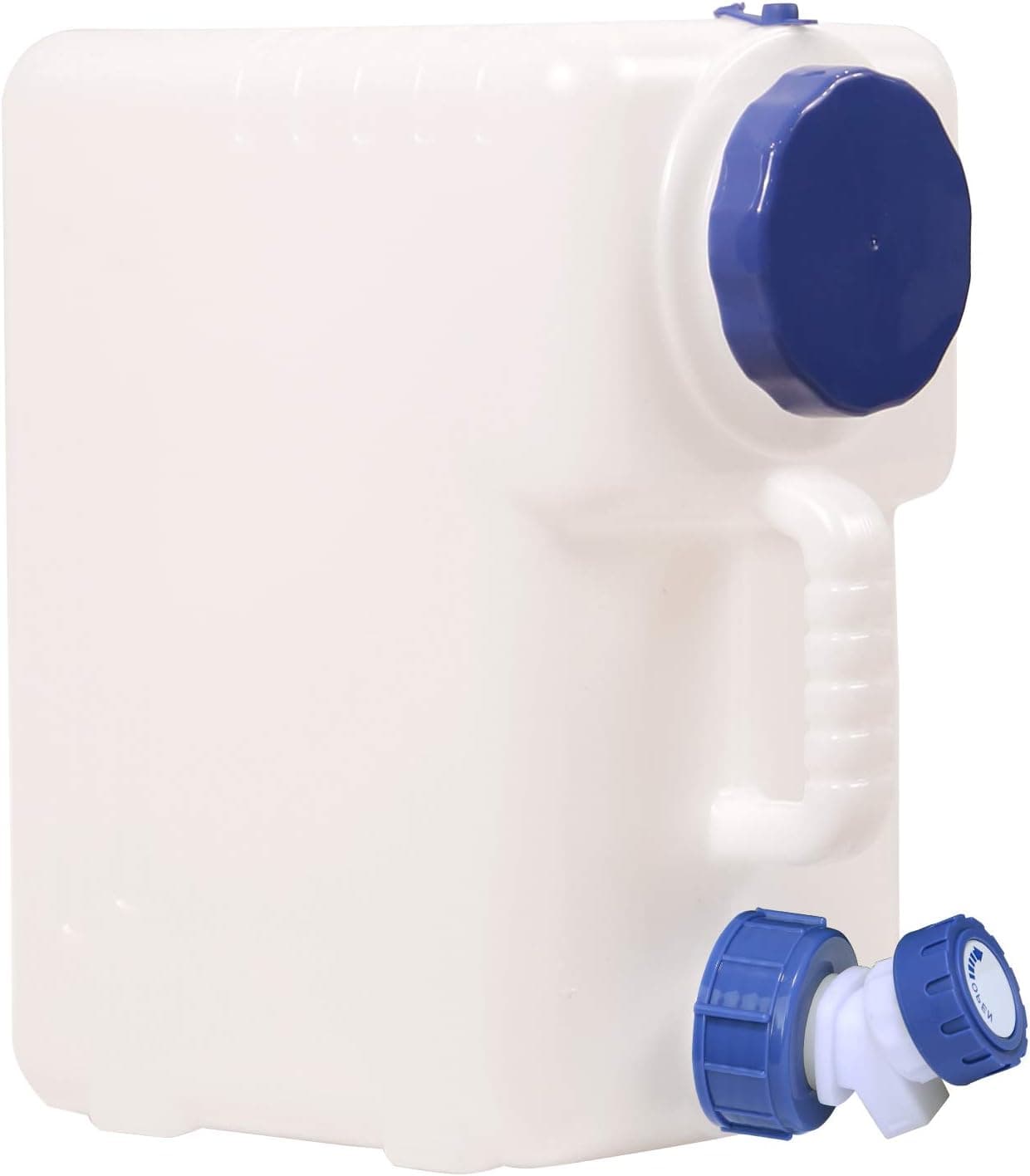 RedSwing 4 Gallon/15L Portable Water Container with Spigot, Water Storage Carrier for Camping Outdoor Hiking, BPA Free