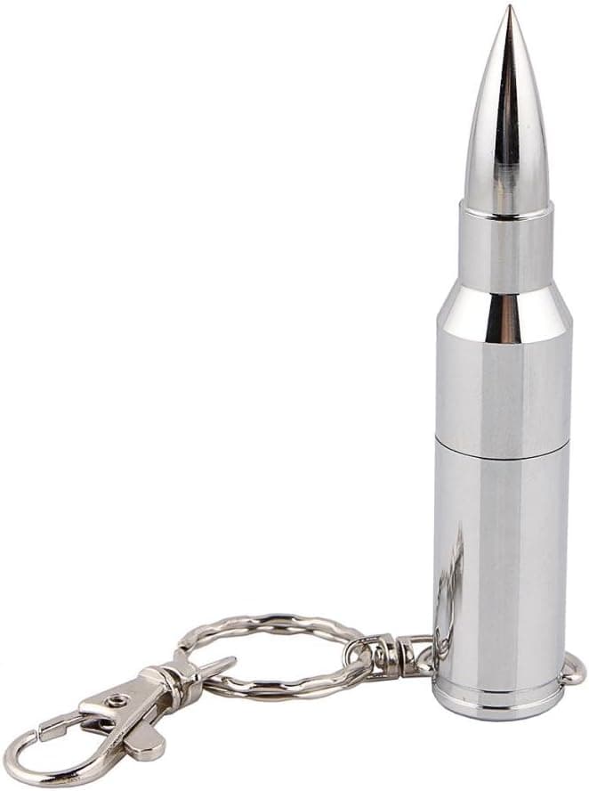 Sunworld Weapon Metal Bullet Model USB 3.0 Enough Memory Stick Flash Pen Drive 32GB Silver