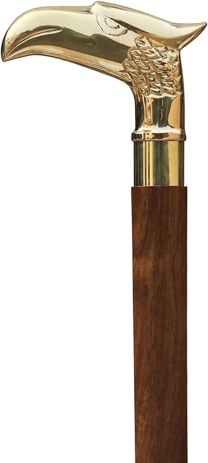 SouvNear Walking Canes, 1 x 2 x 37 Inches, Brown
