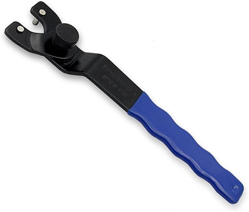 KangTeer Grinder Wrench 10-30mm Adjustable Lock-Nut Angle Grinder Pin Spanner