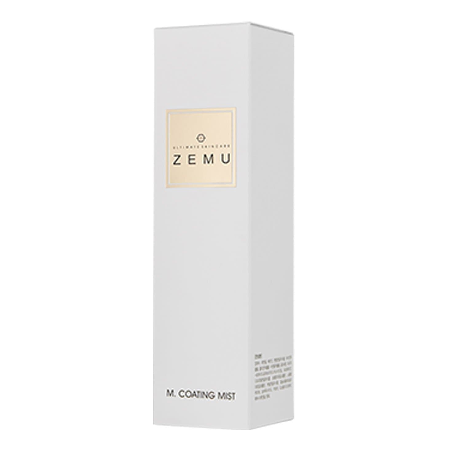 ZEMU M. Coating Mist Spray 4.2 oz, Made with Water Lily Extract, Build up Moisture Barrier, Skin Protection, and Instant Hydration for Glowing Skin Complexion