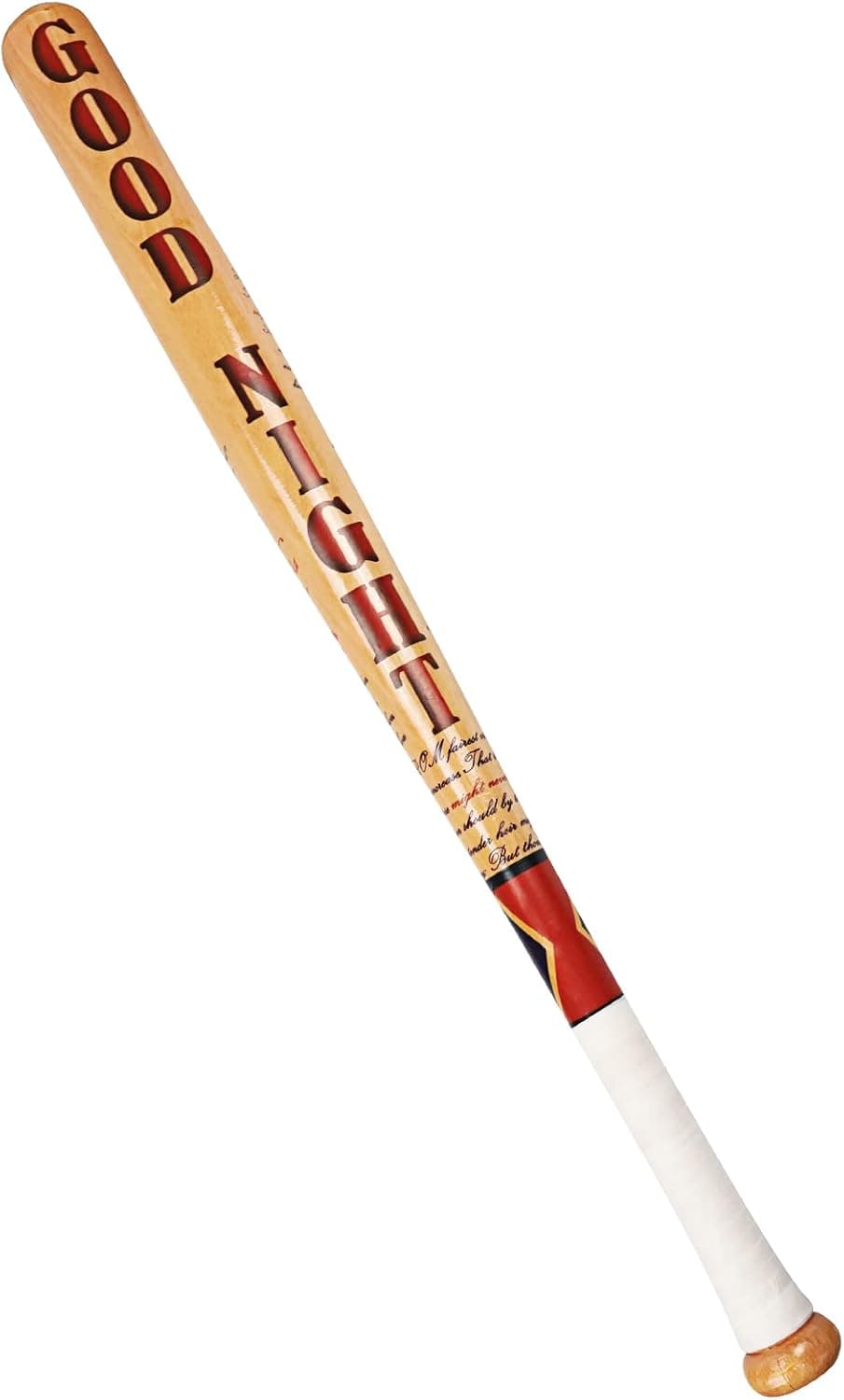 28 Inch Baseball Bats Wooden Baseball Bat Cosplay Halloween Parties Costume Prop for Girls Women Birthday Easter Gift