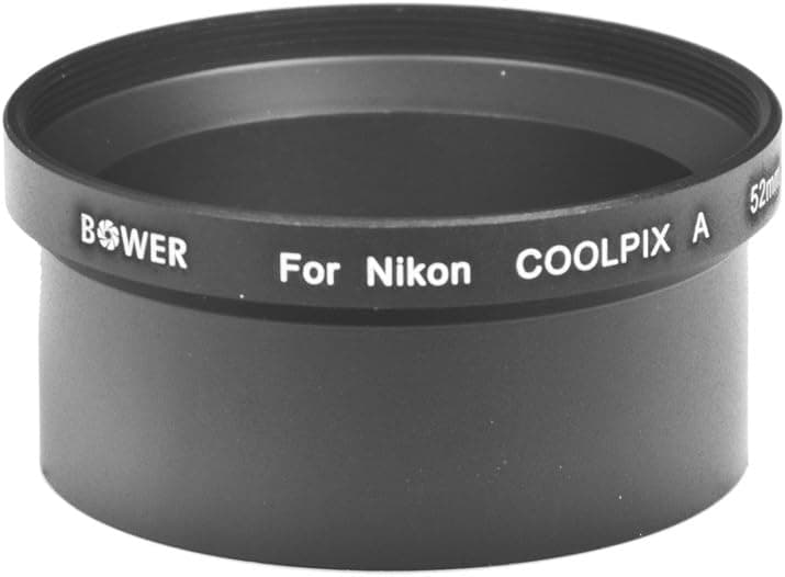 Bower ANCPA Nikon Coolpix A 52 mm Adapter Tube (Black)