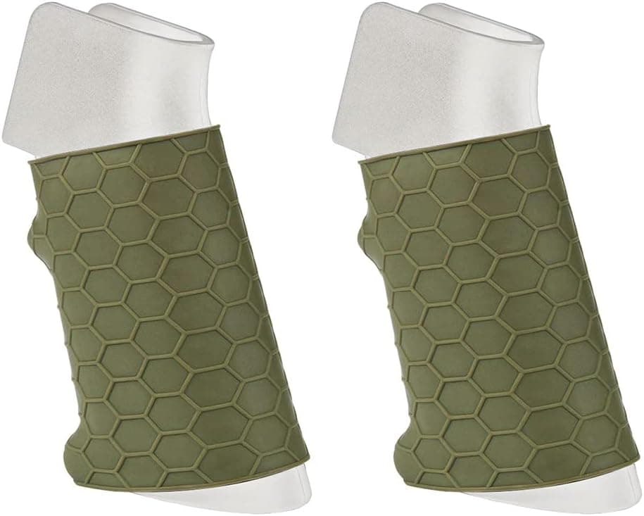 Santu Universal Handall Full Size Tactical Grip Sleeve - 2 Pieces (Army Green)