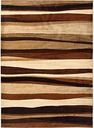 Home Dynamix Tribeca Jayden Area Rug 18.9"x31.5", Abstract Brown
