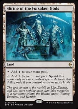 Magic The Gathering - Shrine of The Forsaken Gods (245/274) - Battle for Zendikar