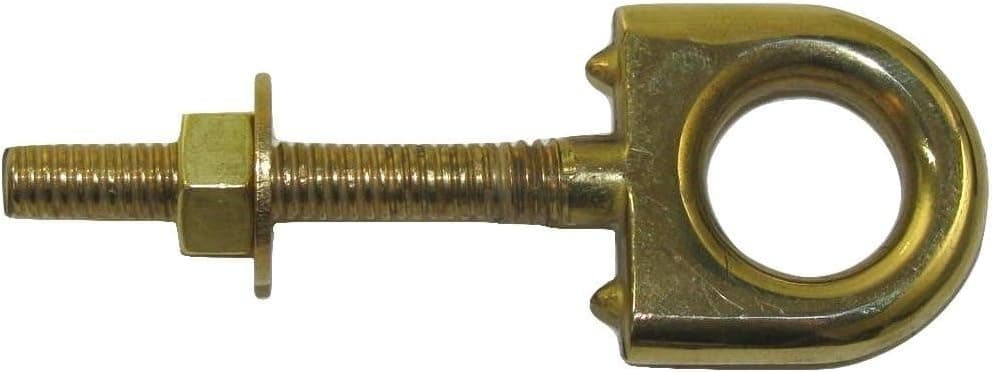 Victory Brass Eye Bolt Bow Eye 5/16" x 1-7/8" Usable Thread Elite SW516 Made in Sweden