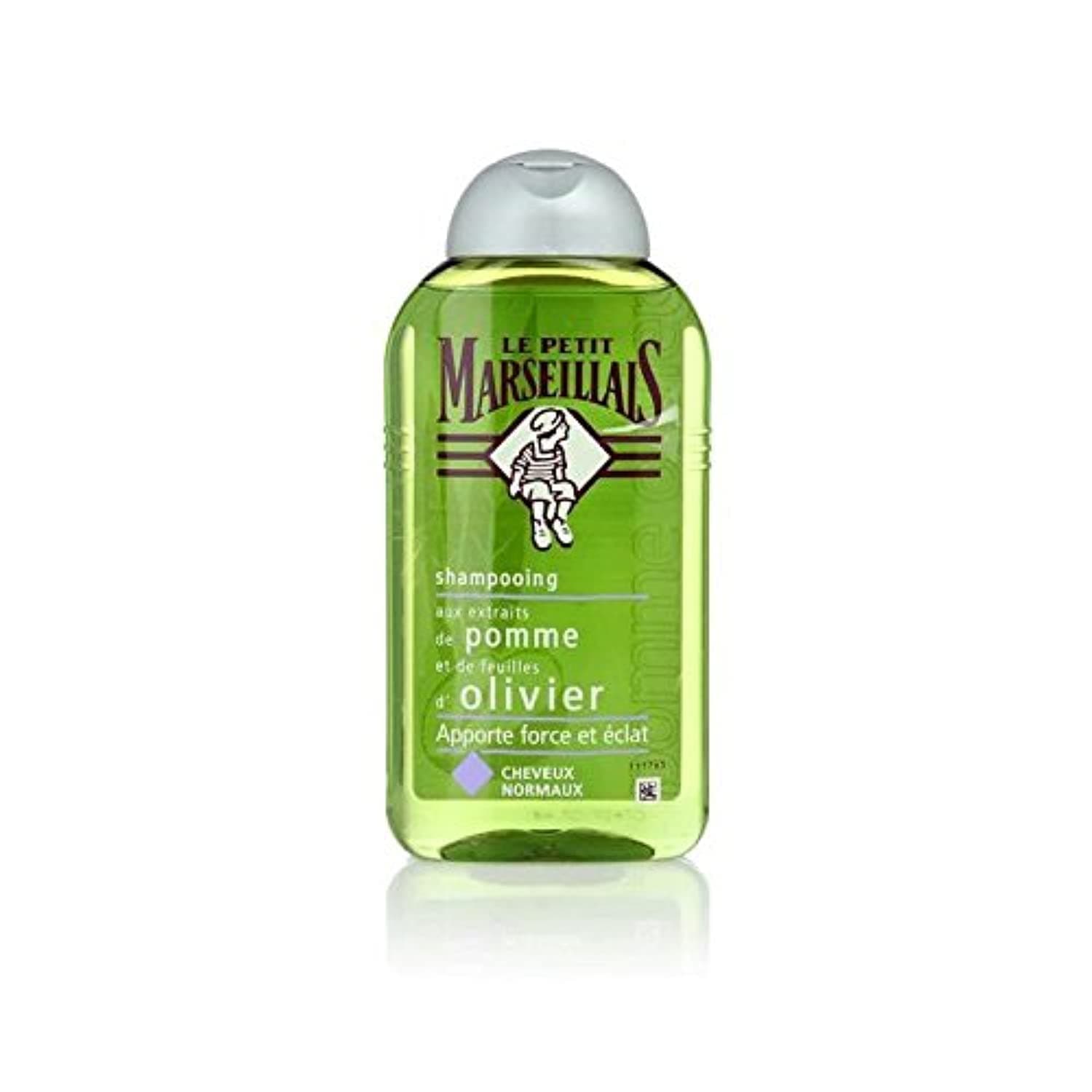Le Petit Marseillais French Shampoo - Apple Extract and Olive Leaf - Normal Hair 8.4 oz