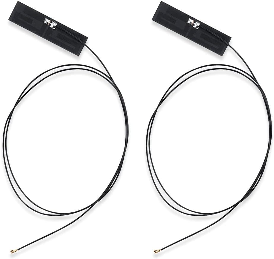 A Pair of 60cm/2ft MHF4 IPEX4 2.4/5g WiFi NGFF M.2 Antennas use for AC 7260 7265 8260 Ngff Card