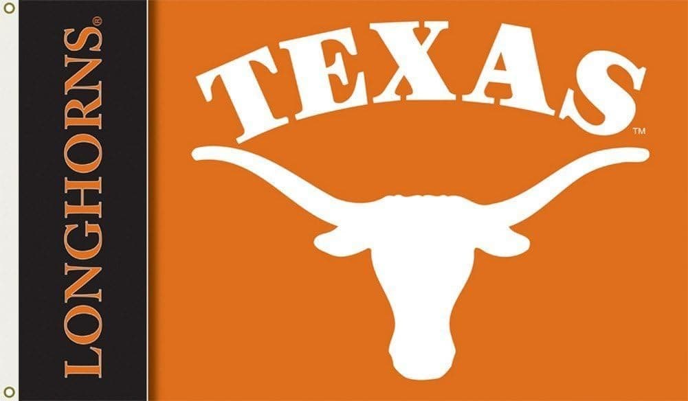 NCAA Texas Longhorns 2-Sided 3-by-5 Foot Flag with Grommets