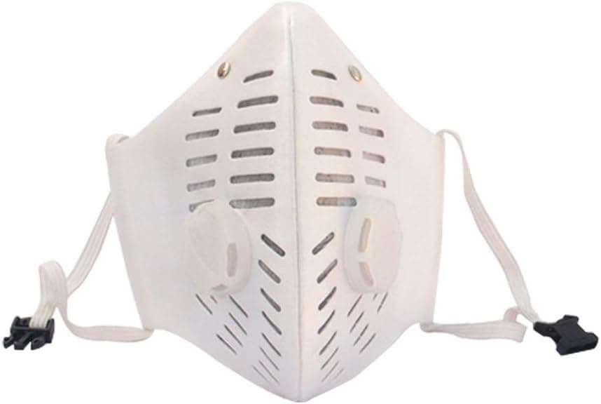 HealthAndYoga(TM) Multi-purpose Anti Pollution Mask | Protection From Odors, Gases and Dust | Twin Layered - Outer EPE + Inner Activated Carbon Layer | Washable and Reusable