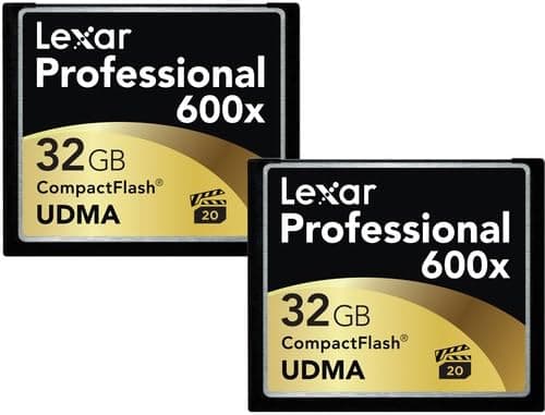 Lexar LCF32GCTBNA6002 - Compact Flash 2-pk 32gb 600x