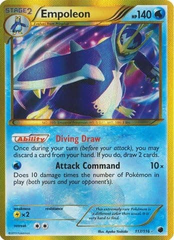 Pokemon - Empoleon (117/116) - Plasma Freeze