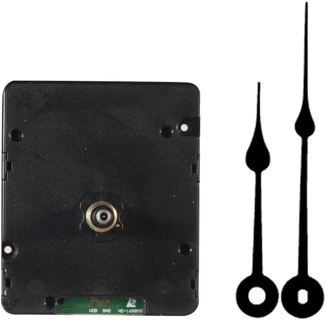 Quartex Atomic Clock Movement - 5/8" Shaft Length