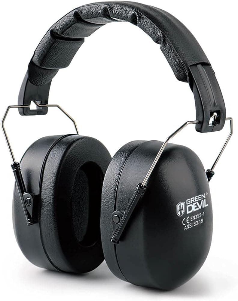 Hearing Protection Noise Cancelling Ear Muffs NRR 28dB Ear Protection For Shooting Gun Range Construction Adult