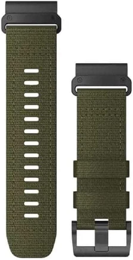 Garmin QuickFit 26mm Replacement Watch Band, Ranger Green Nylon Band