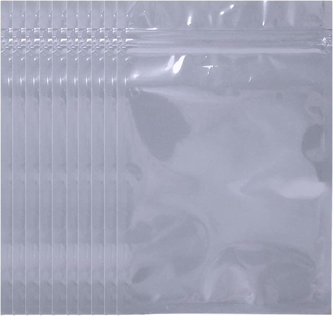 10Pcs Resealable Antistatic Bags15.75x19.69in, Extra Large ESD Shielding Bag with 10pcs Stickers