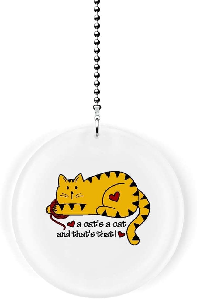 Gotham Decor A Cat Is a Cat Fan/Light Pull
